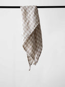 Gingham kitchen towel
