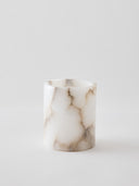 Alabaster candle lantern