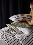 Duvet cover, plain cotton