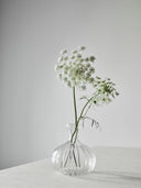 Como fluted glass vase