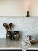 Levi salad cutlery - walnut