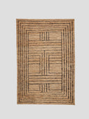 Graphic hemp rug 200x300 Tell Me More