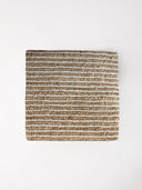 Hemp wool stripe rug colour sample