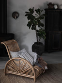 Melvin cushion cover - Taupe stripe