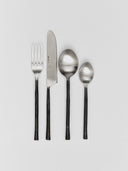 Steel cutlery set