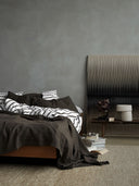 Striped cotton duvet cover