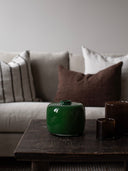 Verona glass vase green