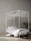 Duvet cover, plain cotton