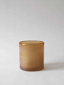 Frost ljuslykta medium - amber