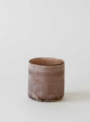 Frost ljuslykta medium - brown