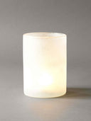 Frost ljuslykta large - vit