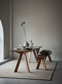 Hemp wool stripe rug 200x300 Tell Me More