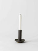 Lou candlestick - dark grey