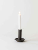 Lou candlestick - dark grey