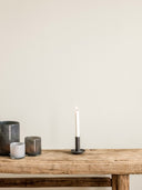 Lou candlestick - dark grey